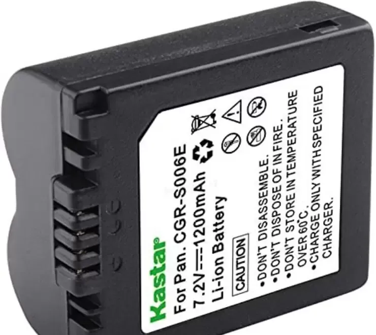 Baterie Li-Ion Powery Germany replace DMW-BMA7 CGR-S006 710 mAh 7 2V