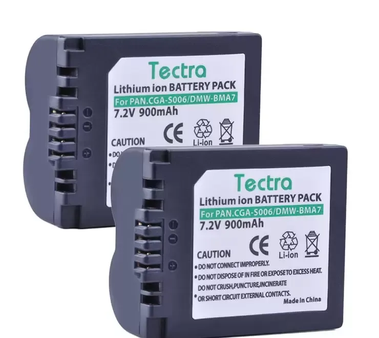 Baterie Li-Ion Powery Germany replace DMW-BMA7 CGR-S006 710 mAh 7 2V