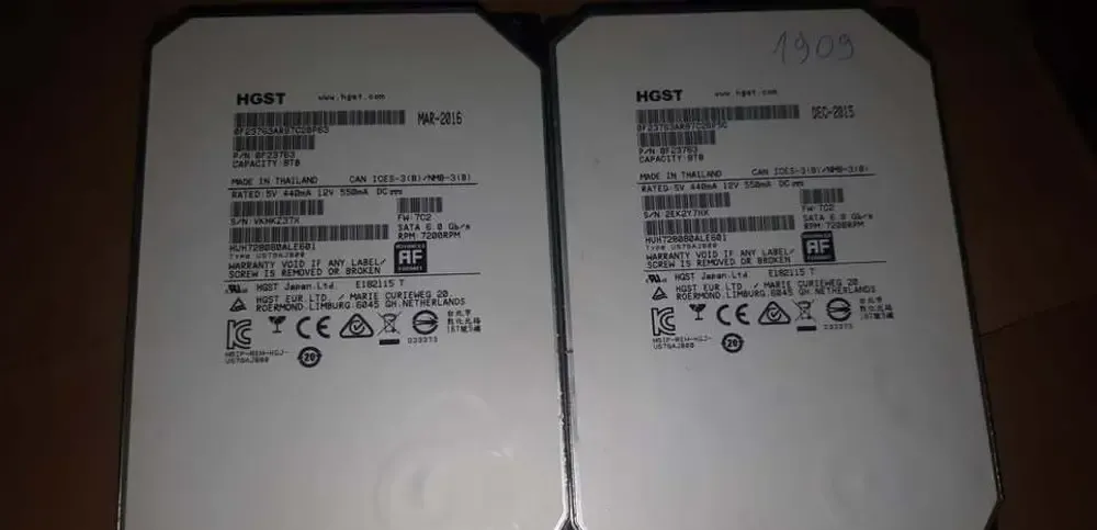 Hard Disk Server HGST 8TB
