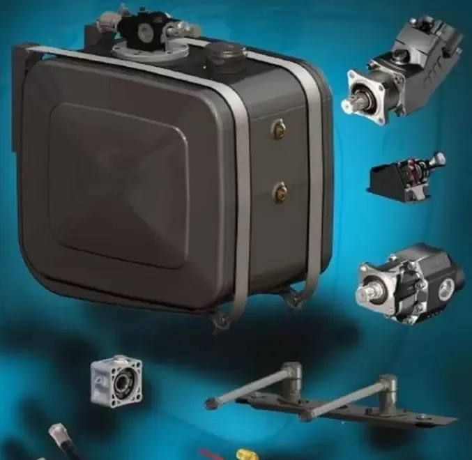 Kituri hidraulice complete de basculare remorci Walking-Floor noi