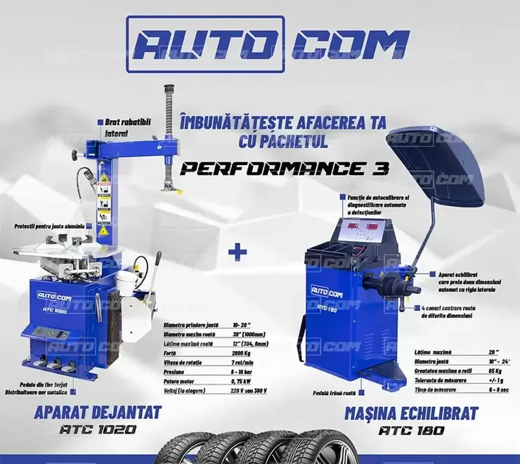 Pachet vulcanizare profesional PERFORMANCE 3