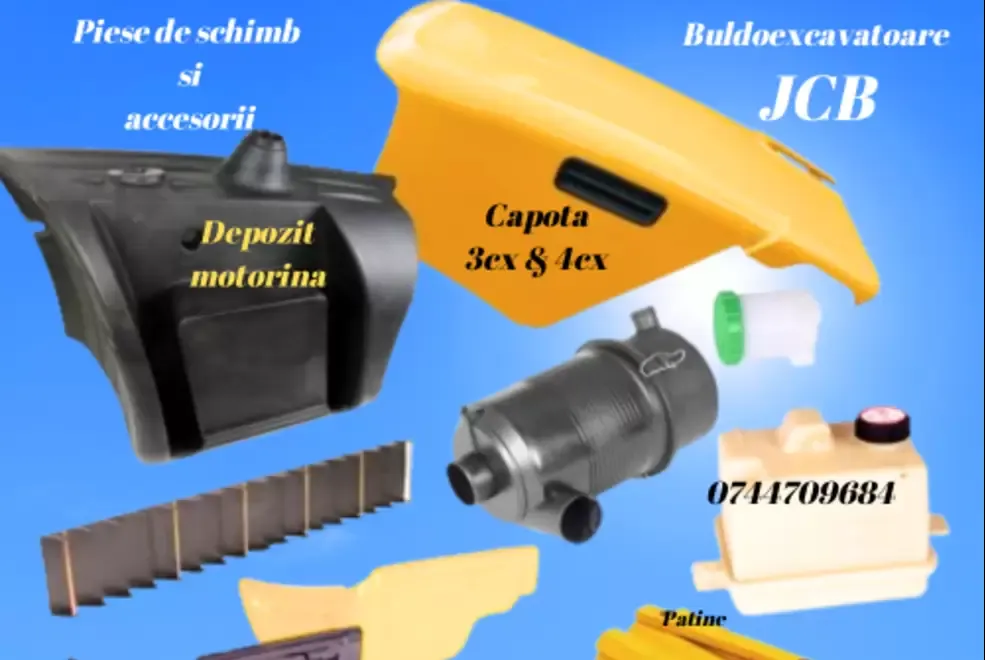 Piese jcb capote aripi aparatori tampon capota