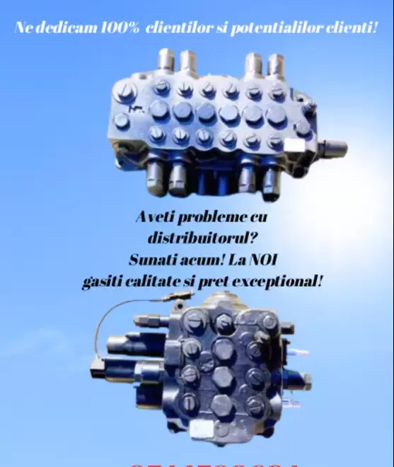 Distribuitoare fata spate pentru 3cx si 4cx JCB