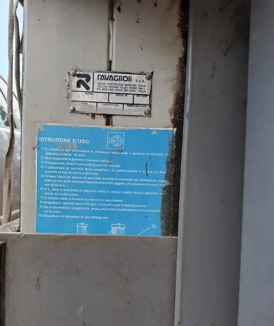 Vand elevator ravaglioli