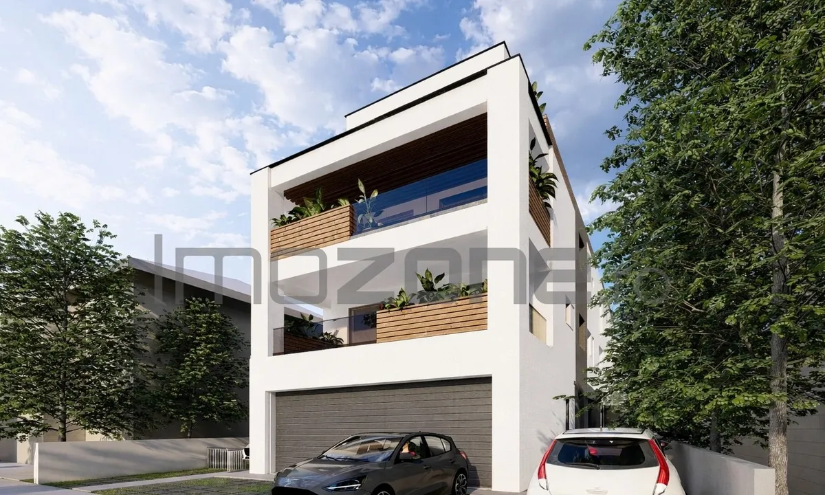 Cartierul Militari 4 camere cu terasa de 22 mp 3 bai etaj 1/3 finisat modern