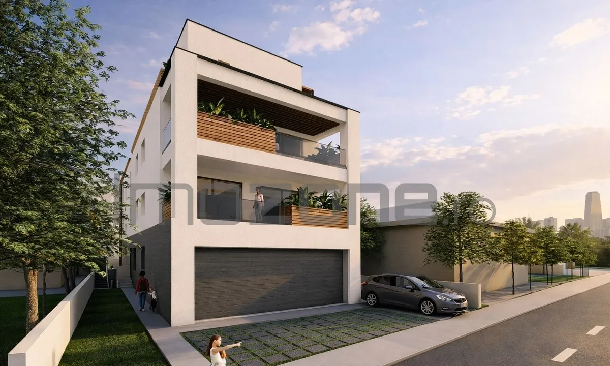 Cartierul Militari 4 camere cu terasa de 22 mp 3 bai etaj 1/3 finisat modern