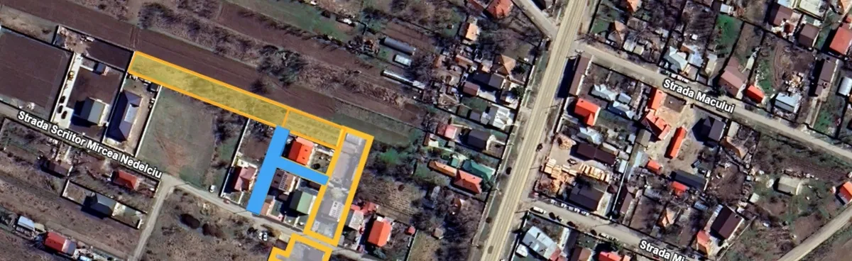 Fundulea vila 185 mp cu teren 4000 mp potential dezvoltare imobiliara