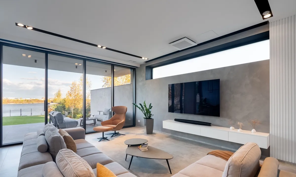 Sector 1 Smart Home nZEB spectaculoasa Bucuresti cu deschidere lac teren 2000mp