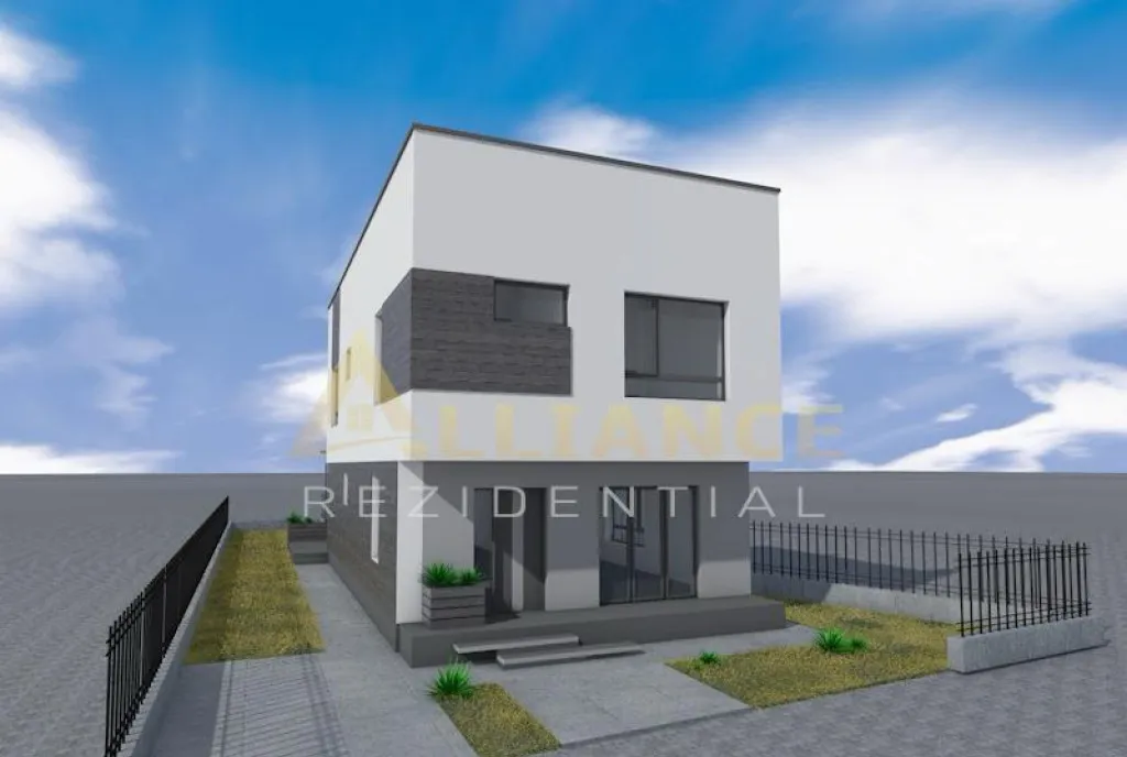 Casa P 1E 4 camere 3 bai dressing teren 14