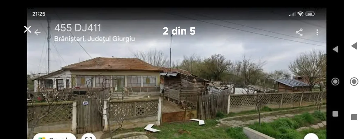 Ilfov Calugareni Branistari Casa de vanzare 1500 mp cadastru