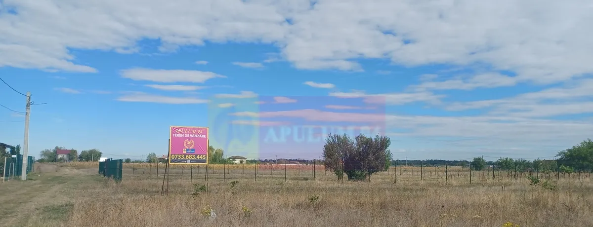 Gulia teren rezidential 1500 mp cu utilitati