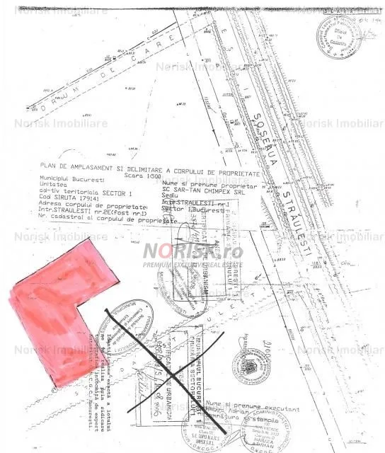 Baneasa Intrarea Straulesti teren de vanzare