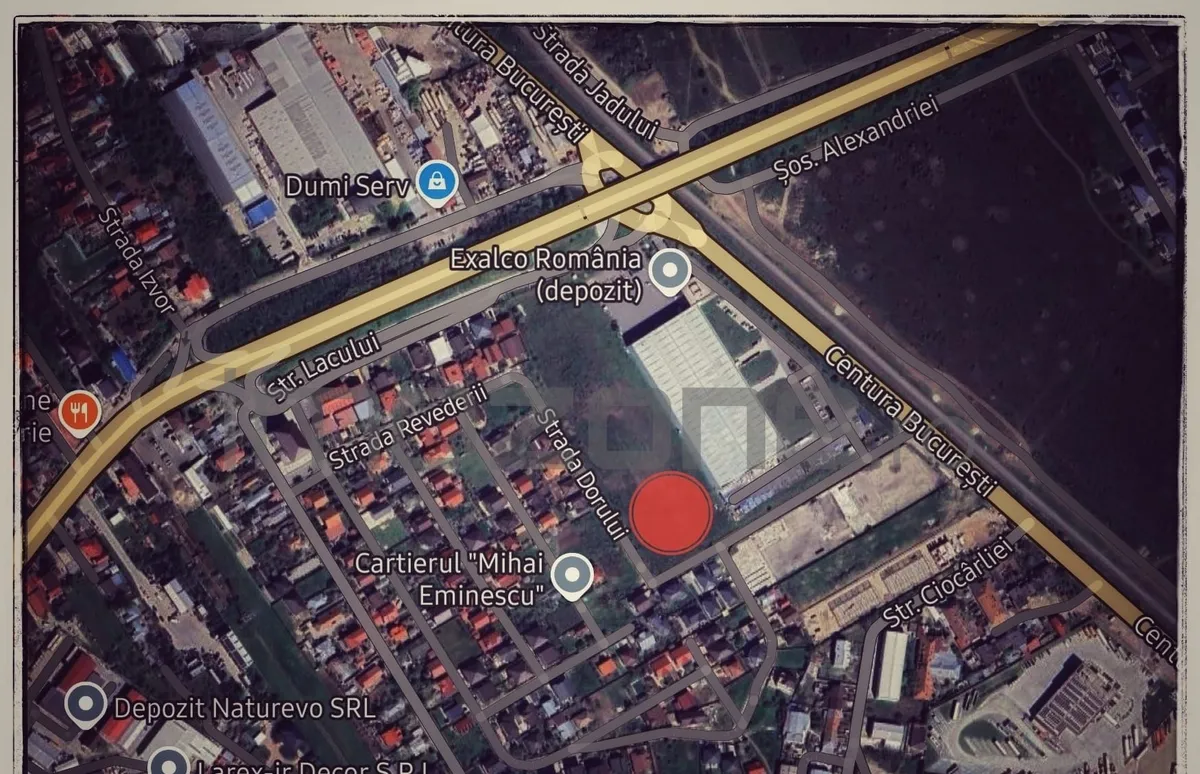 Bragadiru Exalco 3900 mp zona pretentioasa imozone