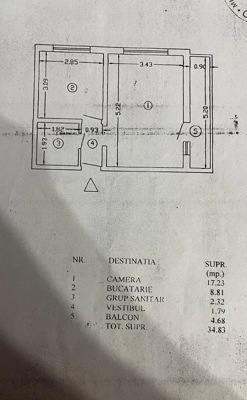 Piata Sudului Str Ciochina 5 min de metrou si mall direct proprietar