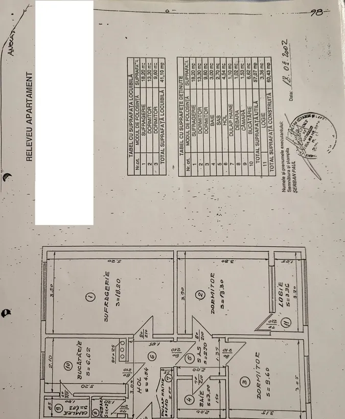 Drumul Taberei Istru Vanzare 3 camer dec 1/4 garaj ct reabilitat