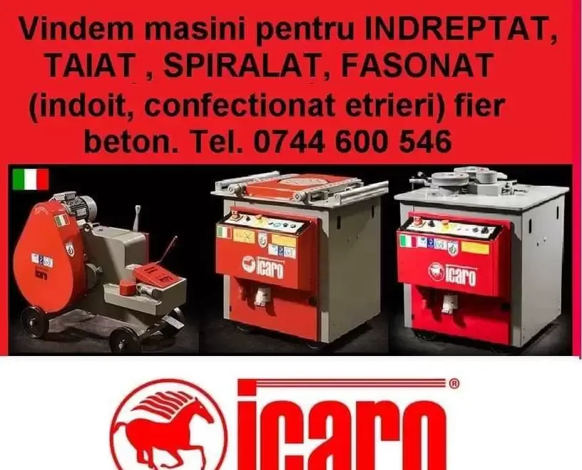 Masini indreptat taiat fasonat fier