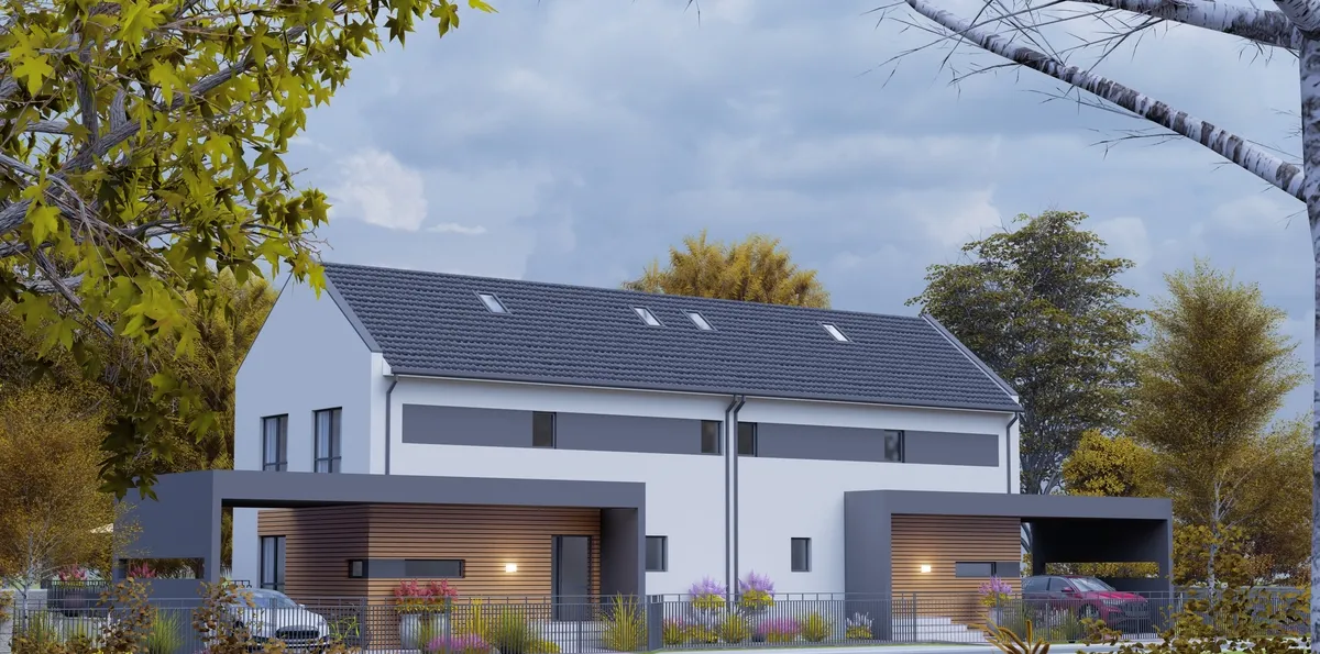 Jilava casa tip duplex