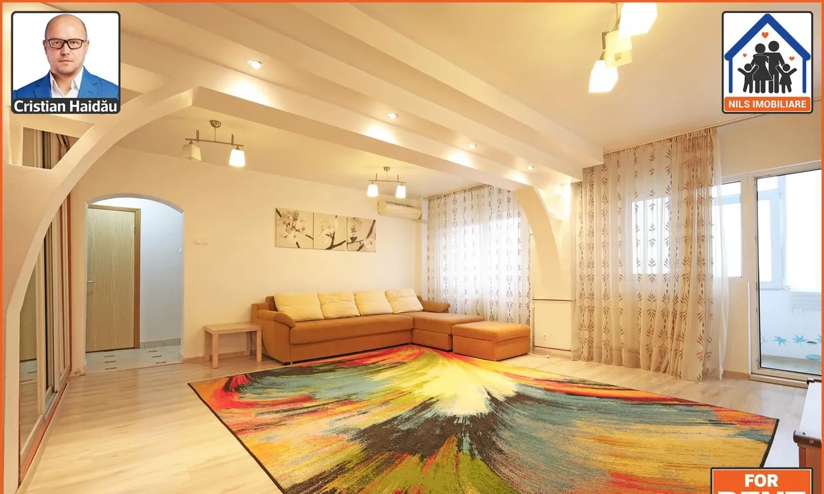 Brancoveanu de inchiriat probabil cel mai mare apartament cu 2 camere S4