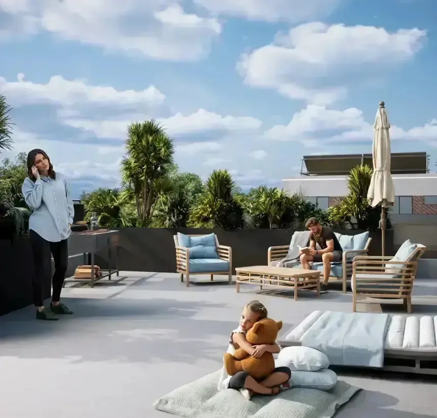 Foisorul de Foc 2 camere in ansamblu finalizat gata de mutare