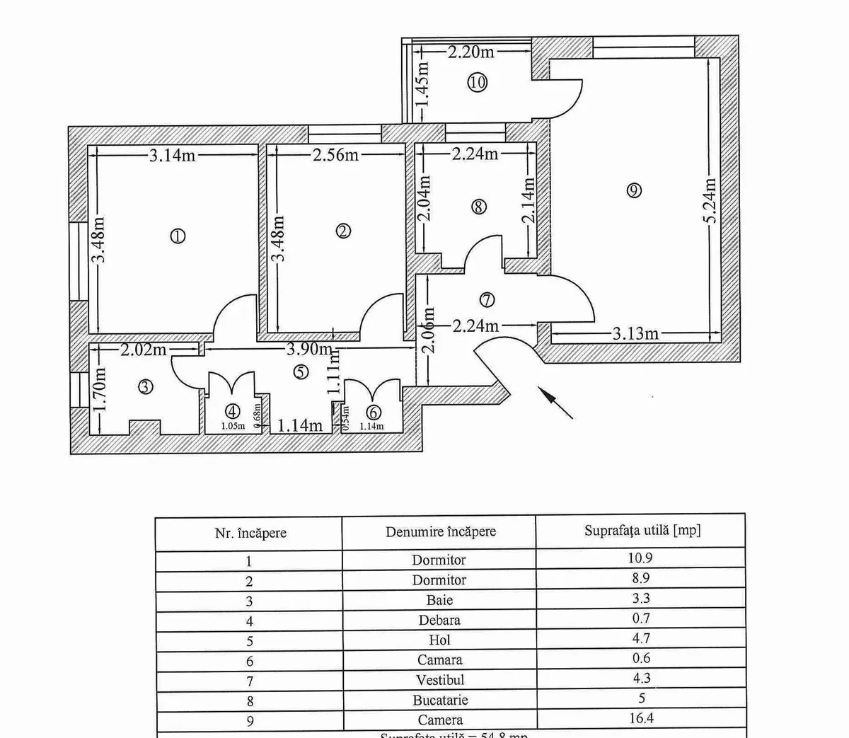 Trapezului chiar la metrou 1 Decembrie 1918 renovat complet geam baie