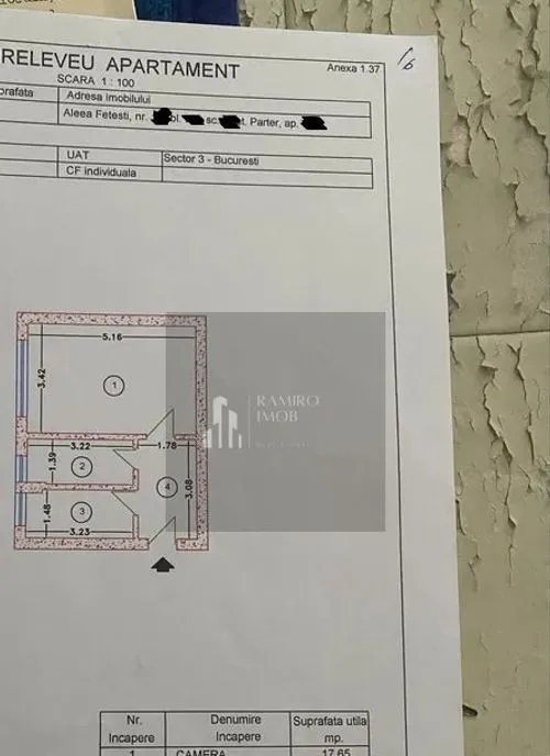 Garsoniera salajan/ozana mobilata