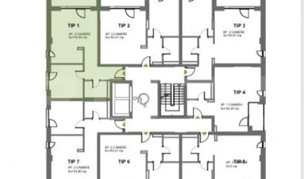 Apartament cu 2 camere Timisoara Nord Cal Totontalului