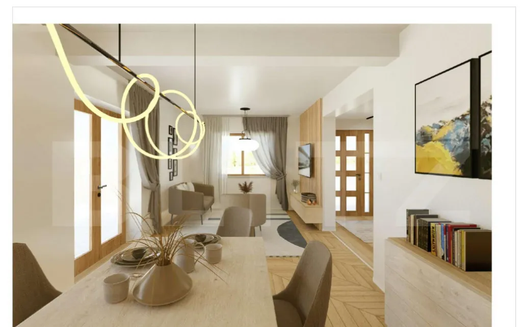 Ansamblu rezidential de 7 case individuale zona rezidential