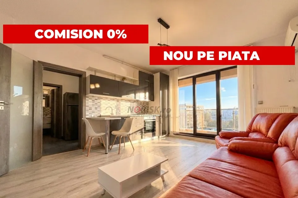 Lujerului 2 camere decomandat mobilat 47 mp bloc nou langa Parcul Liniei