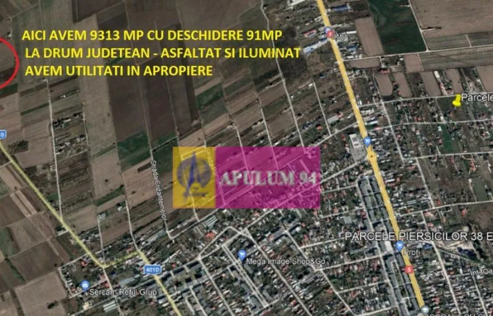 Teren perfect pentru orice tip de proiect