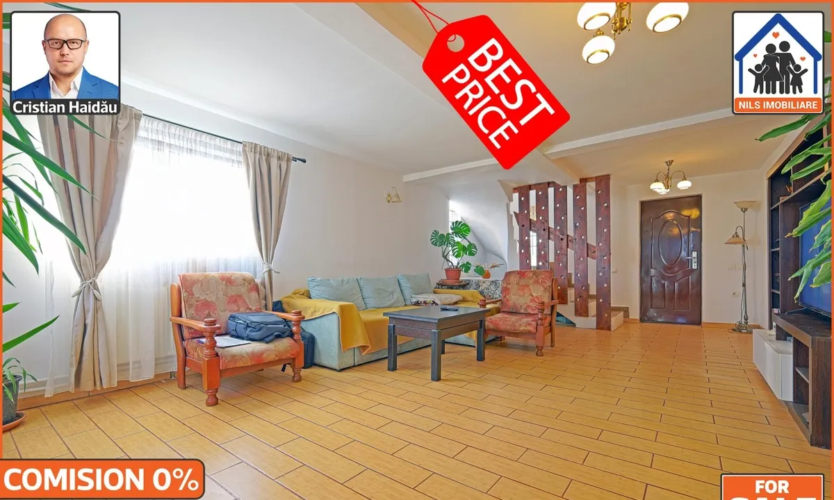 Vidra Dobreni if casa 3 camere 2 bai 2 balcoane teren 400 mp