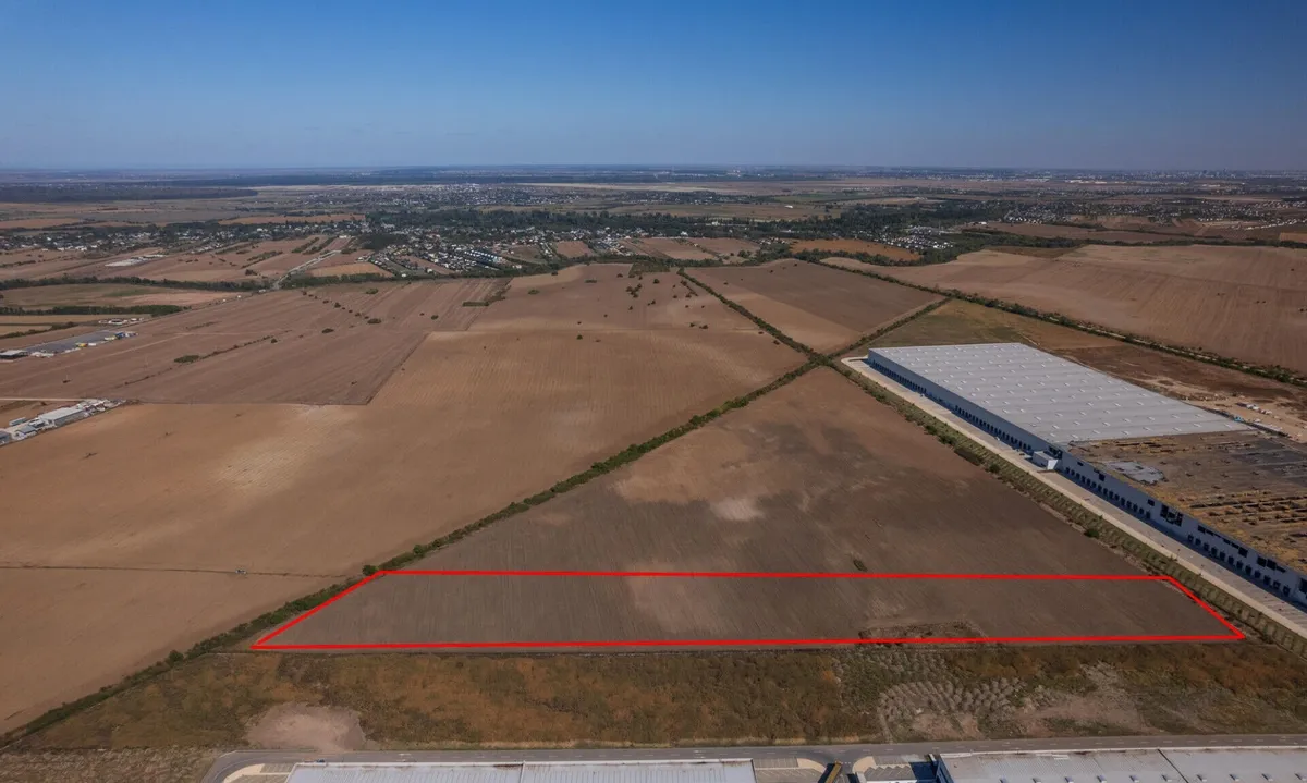 Giurgiu Teren industrial de vanzare Autostrada A1 Bucuresti Pitesti km 23