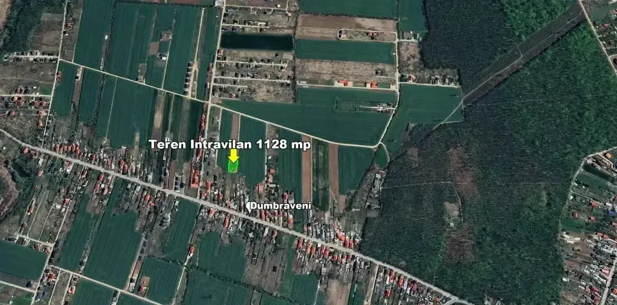 Balotesti Teren intravilan 1128 mp in Balotesti Margaretelor