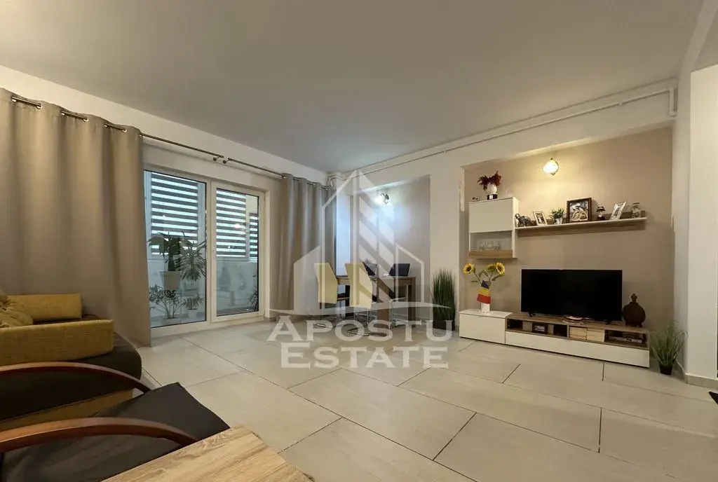 Apartament cu o camera mobilat si utilat la parter in Gir