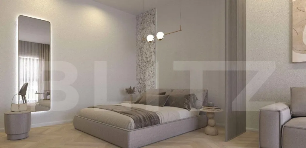 Apartament 1 camera 38 mp utili gradina 24 mp Calea Aradului