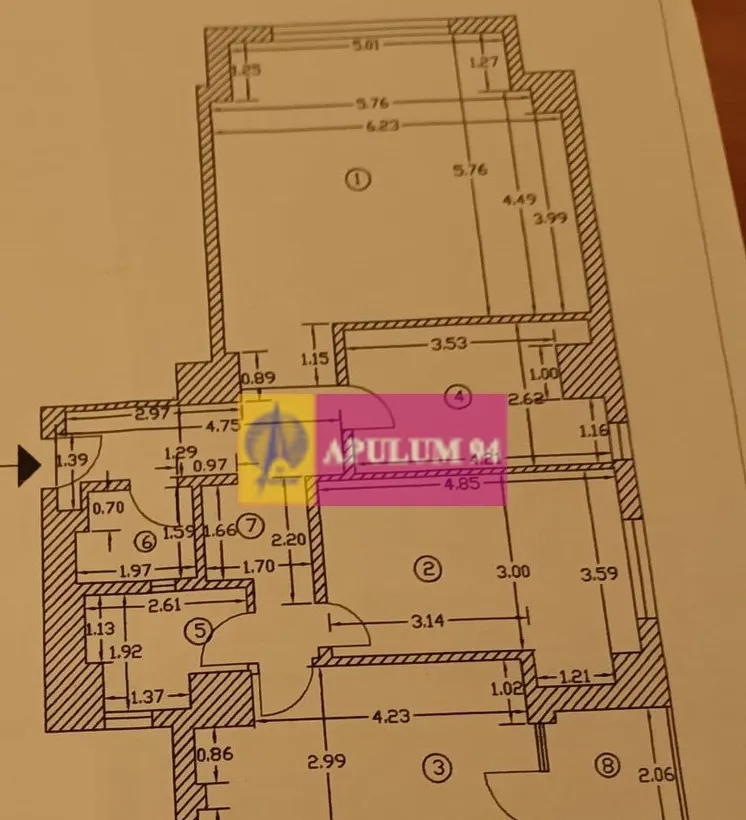 B dul Unirii apartament 3 camere lux 99mp loc parcare inclus