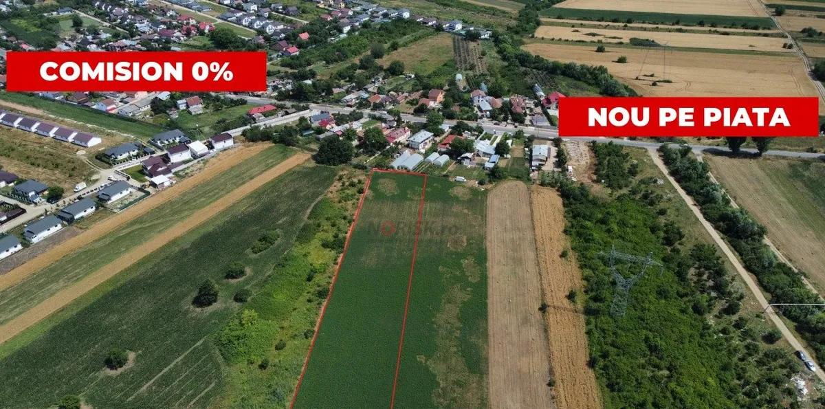 Teren Constructii Intravilan 4750mp sabareni 0 comision