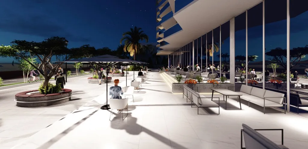 Apartament tip studio O B A tower Mamaia Nord