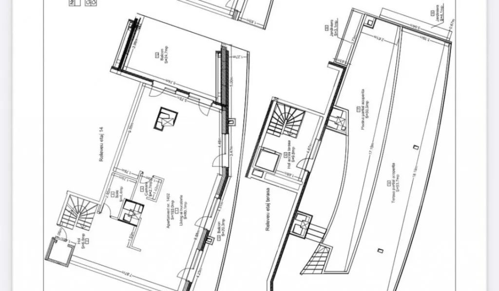 Penthouse 4 camere 193 mp Ansamblu Rezidential Zorilor