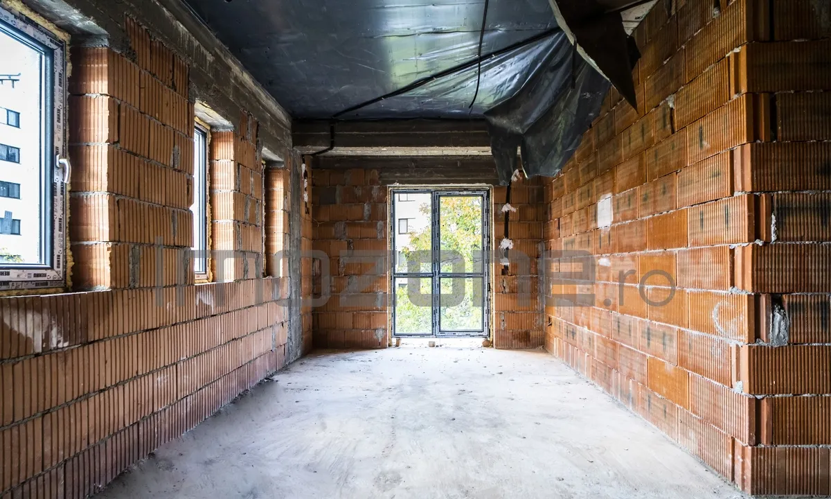 Doua camere apartament bloc nou finisat la cheie centrala termica