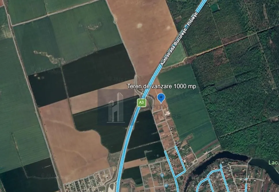 Moara Vlasiei Teren de vanzare