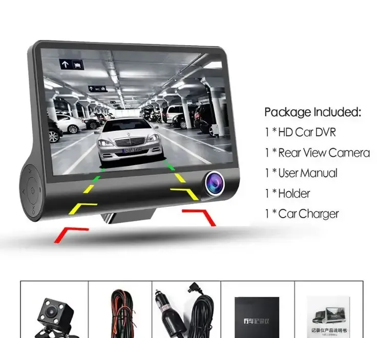 Camera auto DVR cu monitor