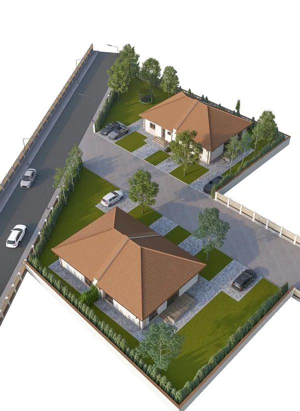 Dascalu casa in rate la dezvoltator