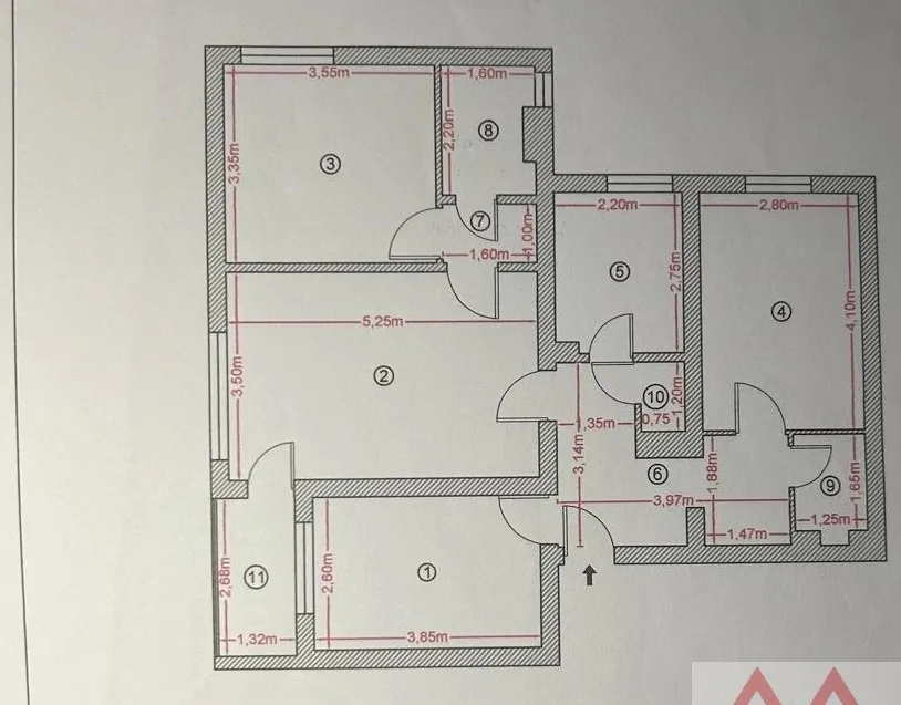 Titan metrou Nicolae Grigorescu apartament 4 camere etaj 1 bloc H