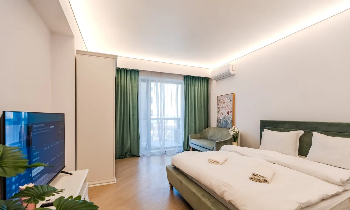 Cortina North Pipera garsoniera lux etaj 7 ideal investitie