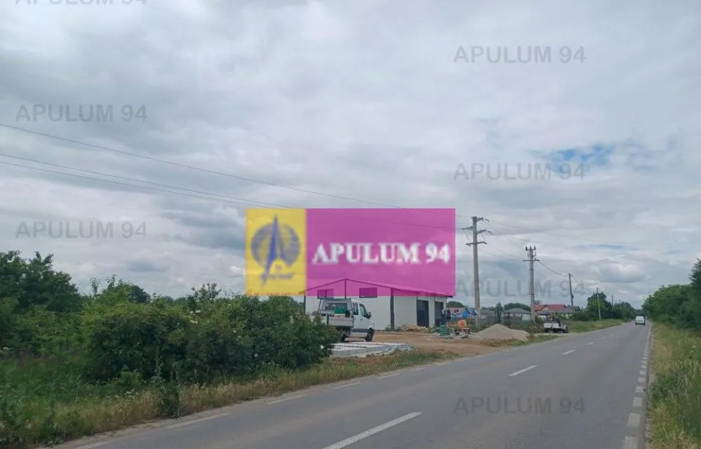 Sabareni teren 1900 mp stradal hala depozitare productie comert