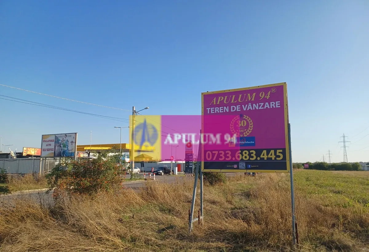 Sabareni teren intravilan construibil 3 ha pe DJ602