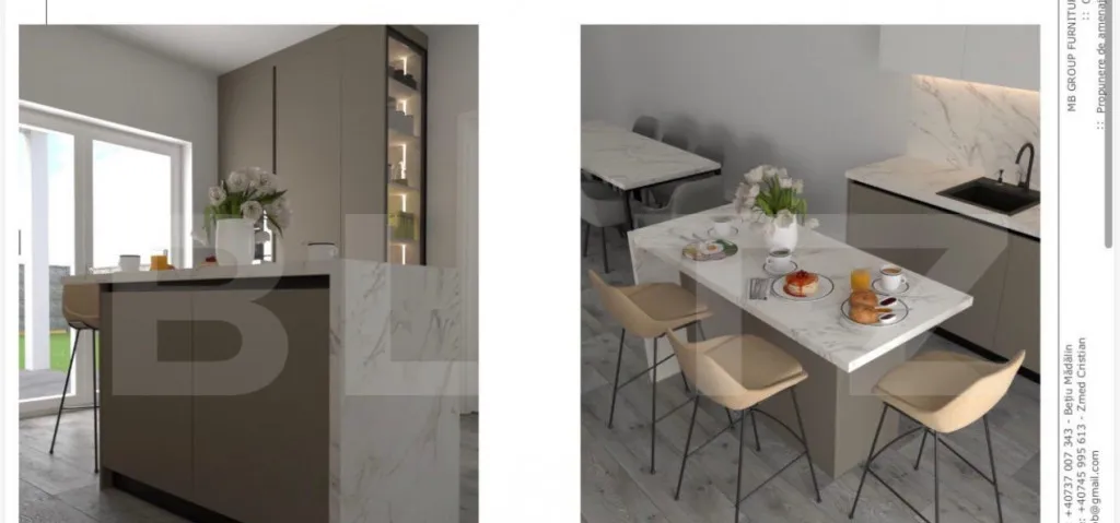 Duplex 4 camere Premium de Vanzare in Urseni - Finisaje