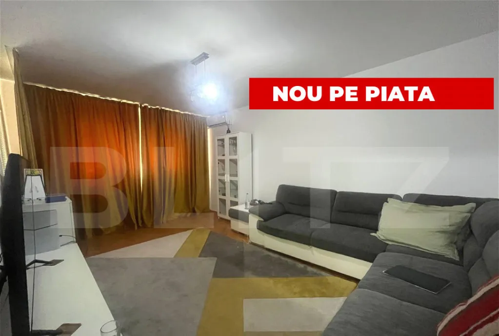 Apartament de vanzare cu 3 camere decomandat 65mp zona L