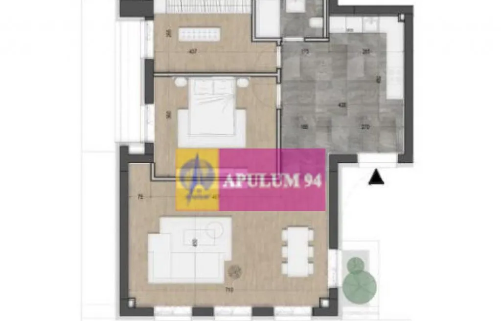 Apartament 83 mp Cartierul Armenesc