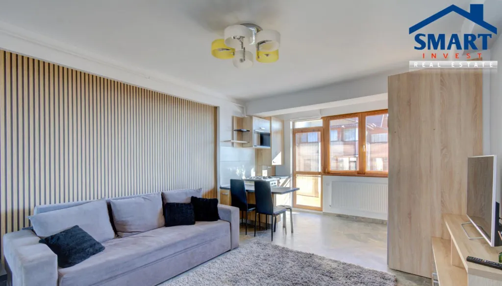 Apartament 2 camere Astorium Garden Titan terasa piscina